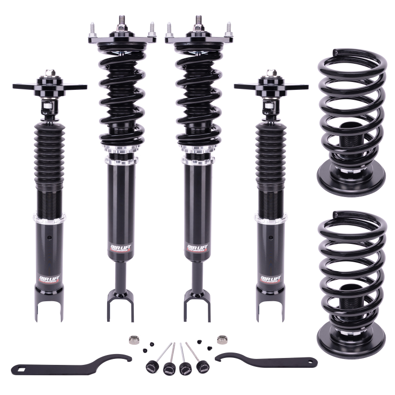 Nissan 350Z Suspension Lift Kit - Front + Rear - Air Lift - Performance Coilovers - `03-`08